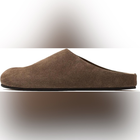 Chic Brown Suede Mules - Picture 4 of 7